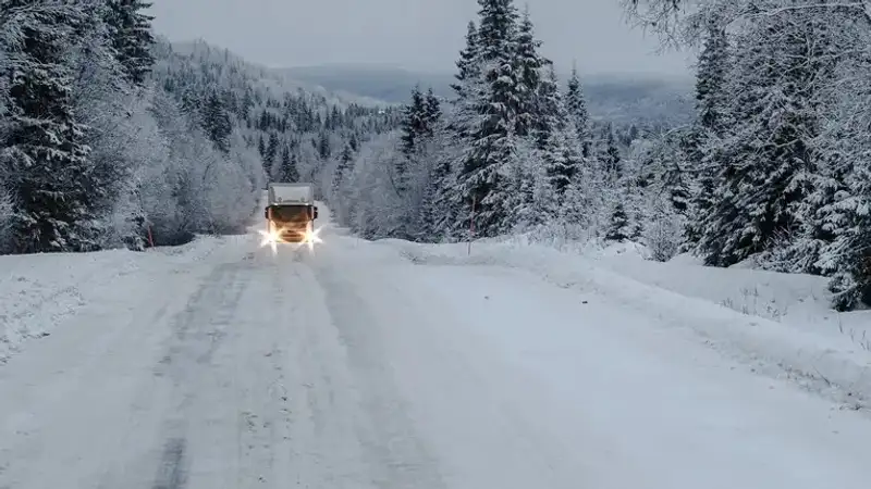 Автокөлік, жол, қолайсыз ауа райы, Абай облысы