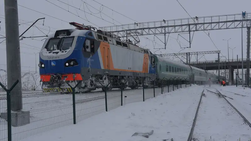 Жамбыл облысында жолаушылар пойызының қозғалысы қалпына келді, сурет - Zakon.kz жаңалық 15.12.2023 11:43