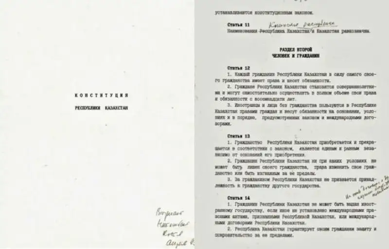 Конституция, Назарбаев, әлеуметтік желі, сурет - Zakon.kz жаңалық 30.08.2023 17:31