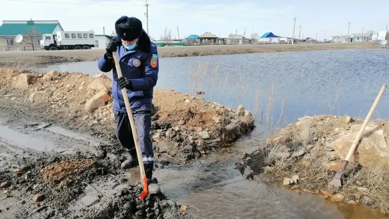 Қостанай облысында үйлерді су басты