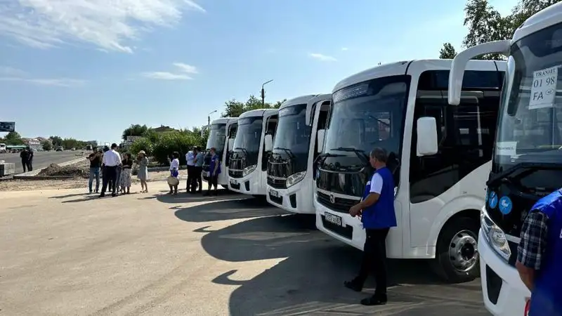 Оралда жаңа автобустар ел игілігіне берілді, сурет - Zakon.kz жаңалық 28.07.2023 11:37