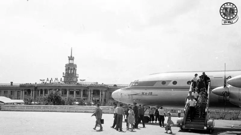 Фото 15. Алма-Атинский аэропорт. Г. Алма-Ата, 1963 г, сурет - Zakon.kz жаңалық 23.05.2023 18:00
