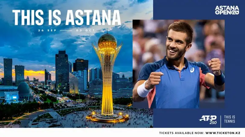 Astana Open, сурет - Zakon.kz жаңалық 31.08.2023 18:51