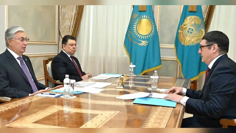 Тоқаев энергетика министрі Алмасадам Сәтқалиевті қабылдады