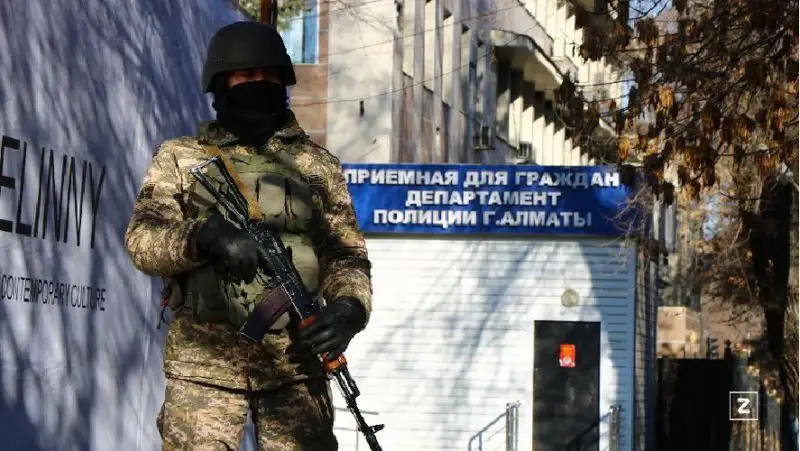 Антитеррористік операция, көше жабылуы, Алматы