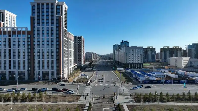 Астана қаласы, жаңа көшелер, сурет - Zakon.kz жаңалық 13.11.2023 12:30