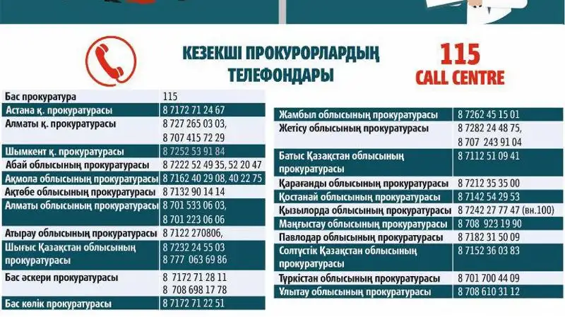 Бас прокуратура үндеу жасады, сурет - Zakon.kz жаңалық 19.10.2023 16:16