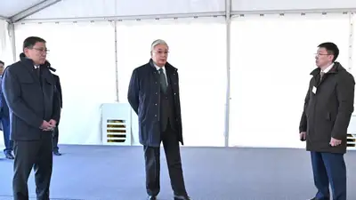 Мемлекет басшысы Алматы қаласындағы сумен қамту нысандарының құрылысымен танысты