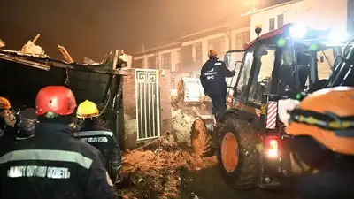 Алматы қаласында жылжыма түскен орында авариялық-құтқару жұмыстары жалғасуда