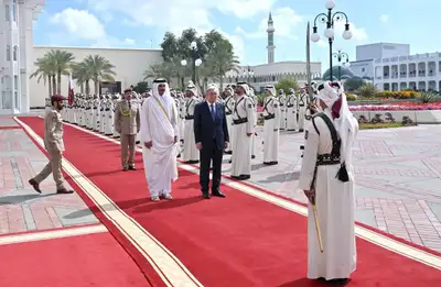 Мемлекет басшысы Қатар Әмірінің «Diwan Amiri» сарайына келді