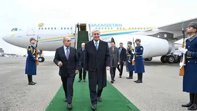 Президент Қасым-Жомарт Тоқаев Әзербайжан Республикасына мемлекеттік сапармен келді