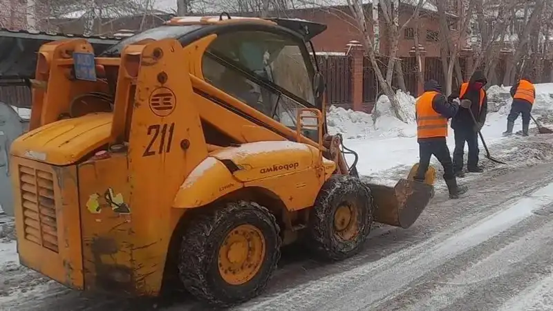 Астанадан 27 мың текше метрден астам қар шығарылды