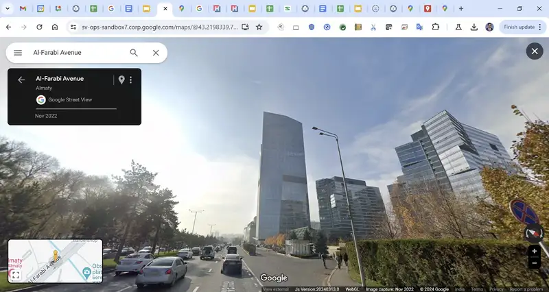 Жібек жолы, Street View көлігі, сурет - Zakon.kz жаңалық 26.03.2024 14:02