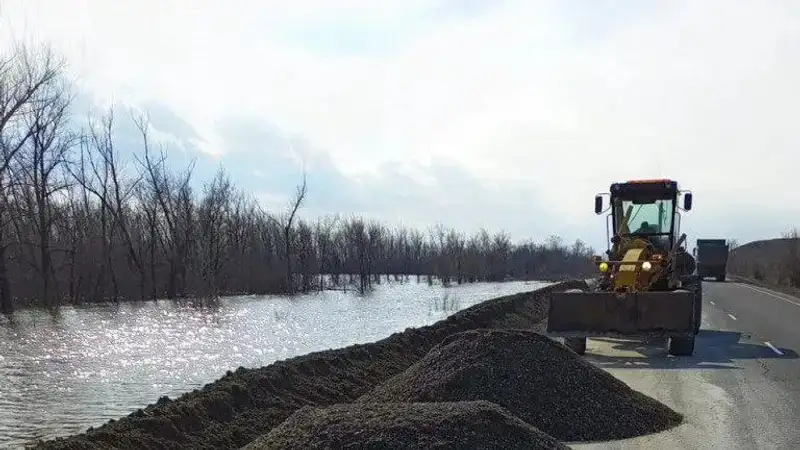 Орынбордағы Орал өзенінің су деңгейі көтерілді