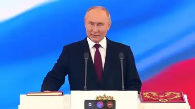 РФ Президенті Владимир Путин, ұлықтау рәсімі 