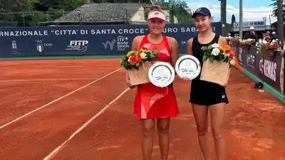 Соня Жиенбаева мен Асылжан Арыстанбекова жұптық ойында ITF бірлескен екінші титулын жеңіп алды