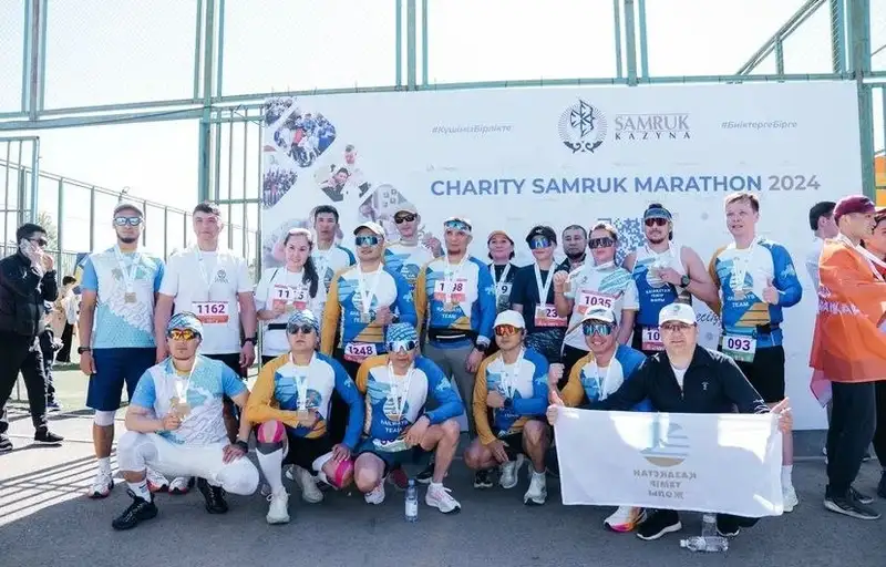 Charity Samruk Marathon 2024, Астана, сурет - Zakon.kz жаңалық 01.06.2024 11:53