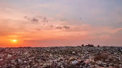 Алматы облысында полигон өртеніп жатыр