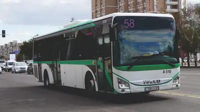 Автобус, жаңа бағдар, Астана, №58