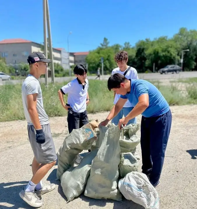 Жетісу облысында Таза Қазақстан акциясы өтті, сурет - Zakon.kz жаңалық 11.07.2024 15:55