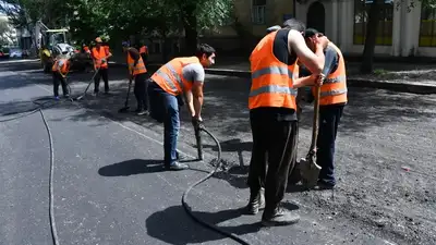 Жол жөндеу жұмыстары, Астана, Керей-Жәнібек хандар көшесі