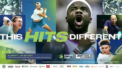 Almaty Open 2024 ATP 250 турнирінде болудың 5 себебі, сурет - Zakon.kz жаңалық 09.10.2024 13:01