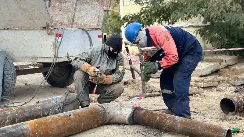 Ақтау қаласында жылу беру әдеттегідей жүргізілуде