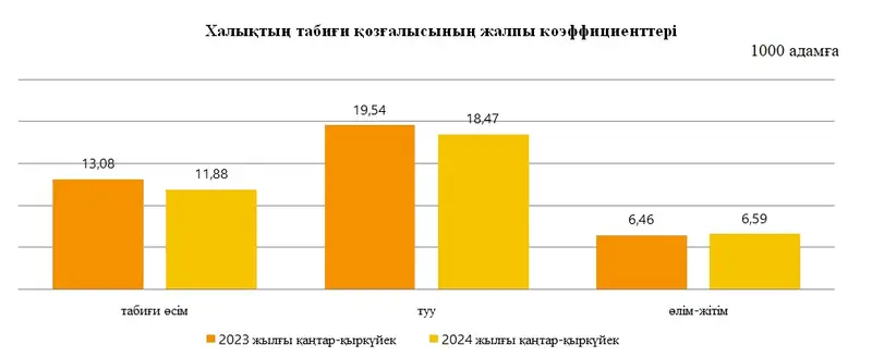 Демография, халық саны, статистика, сурет - Zakon.kz жаңалық 11.11.2024 18:54