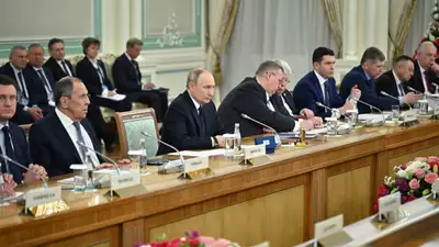 Владимир Путин, Астана, кеңейтілген құрамдағы келіссөз