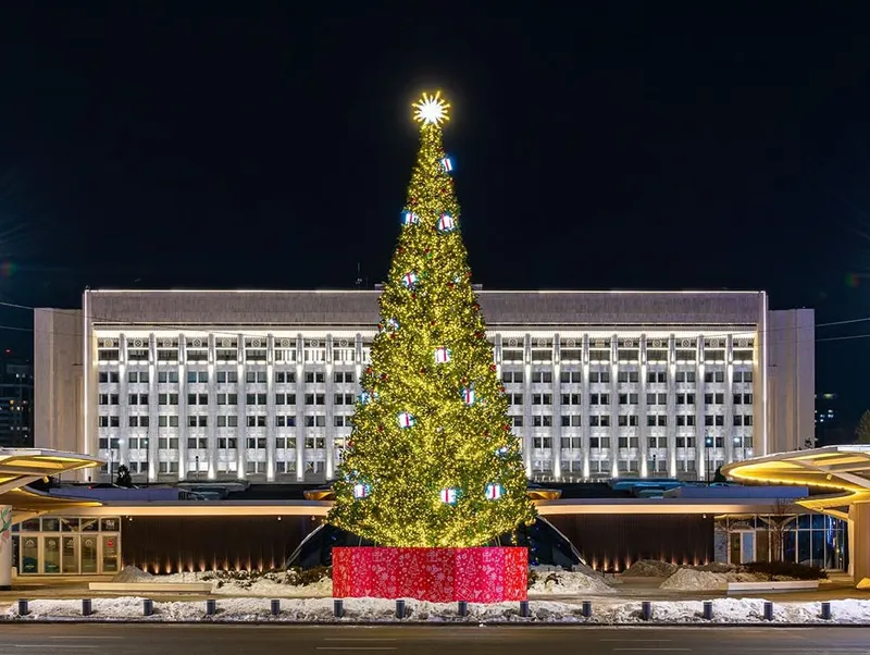 Фотосуретшінің объективіндегі жаңа жылдық Алматы, сурет - Zakon.kz жаңалық 31.12.2024 14:55