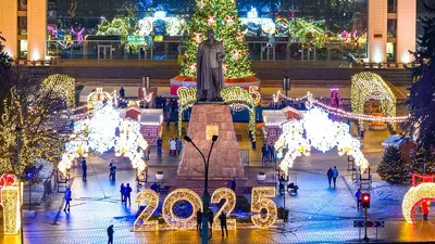 Фотосуретшінің объективіндегі жаңа жылдық Алматы, сурет - Zakon.kz жаңалық 31.12.2024 14:55