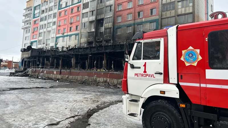 Павлодардағы тұрғын үйлердің біріндегі пәтерде өрт шықты: бір адам зардап шекті