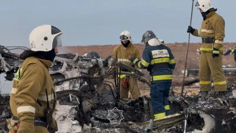 Ақтау маңындағы ұшақ апаты: Көлік министрлігінің жаңа мәлімдемесі