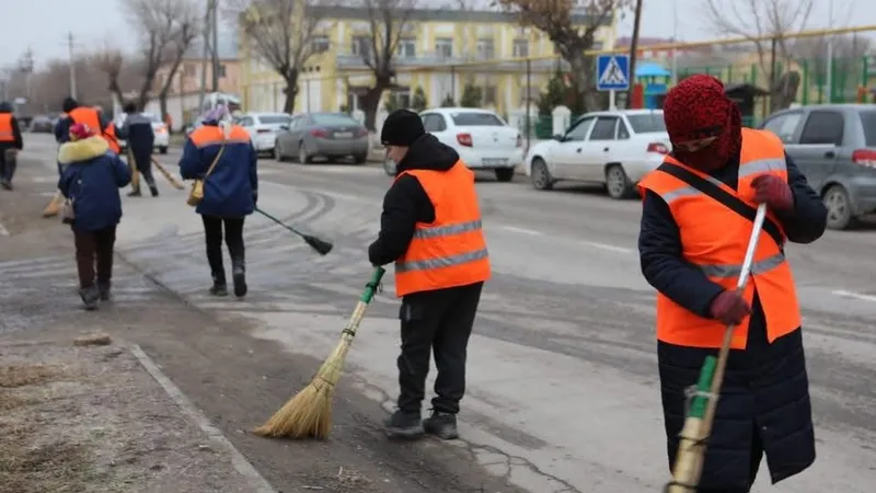 Түркістанда жалпықалалық сенбілік өтті