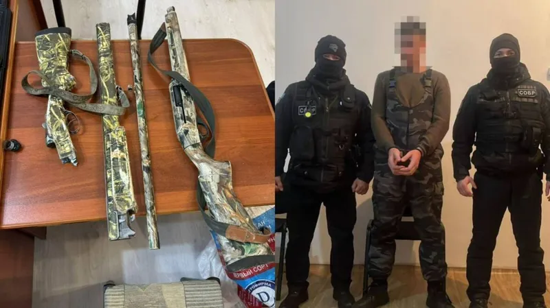 Қостанай облысында қару салынған сейфті ұрлап кетті