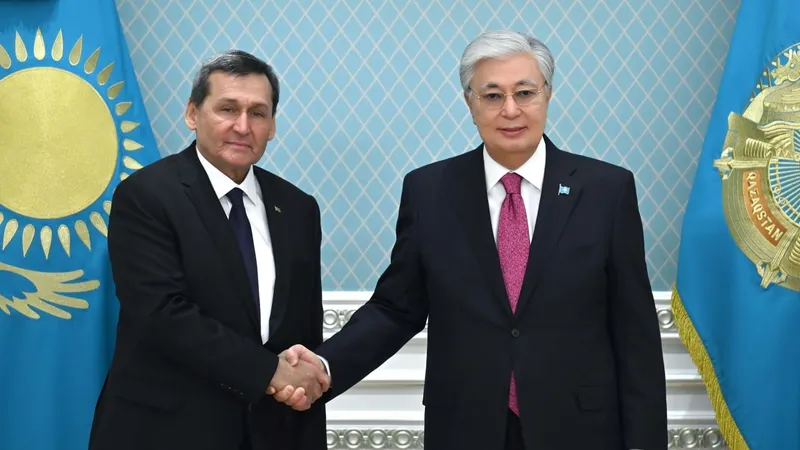 Қасым-Жомарт Тоқаев Түркіменстанның Сыртқы істер министрін қабылдады