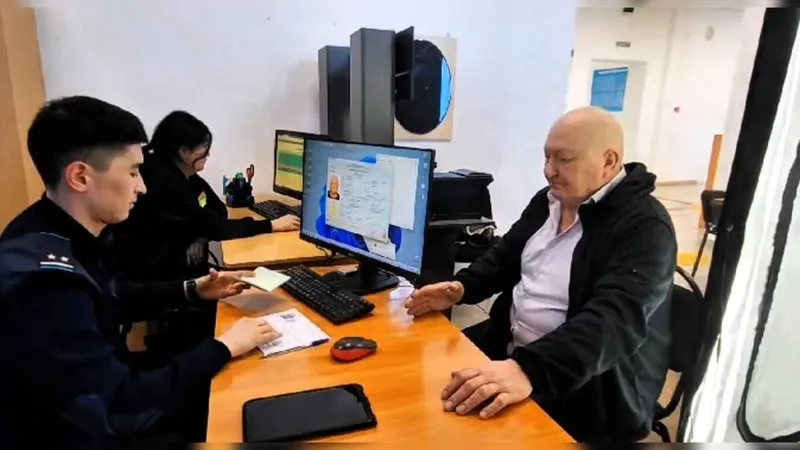 Абай облысында 60 жастағы тұрғын алғаш рет жеке куәлік алды