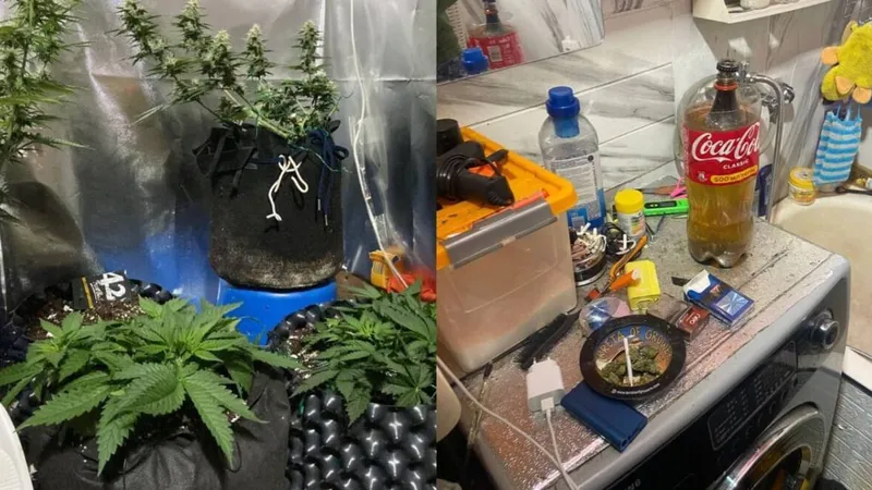 Степногорскіде бес баласы бар үйден есірткі зертханасы әшкереленді