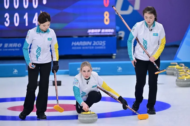 Қазақстан әйелдер құрамасы керлингтен 2025 жылғы Азия ойындарында Таиландты ойсырата жеңді