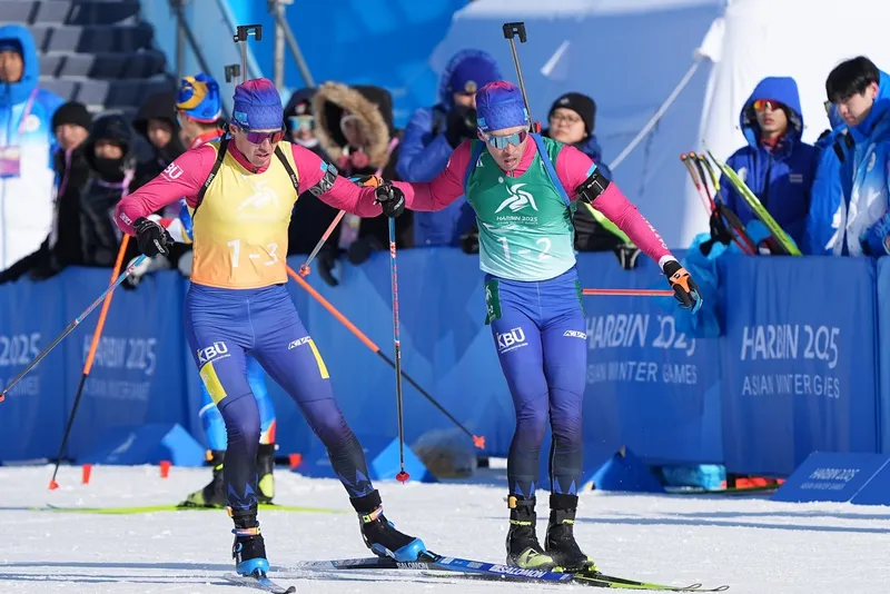 Қазақстан ерлер құрамасы биатлоннан 2025 жылғы Азия ойындарында екінші орынға ие болды