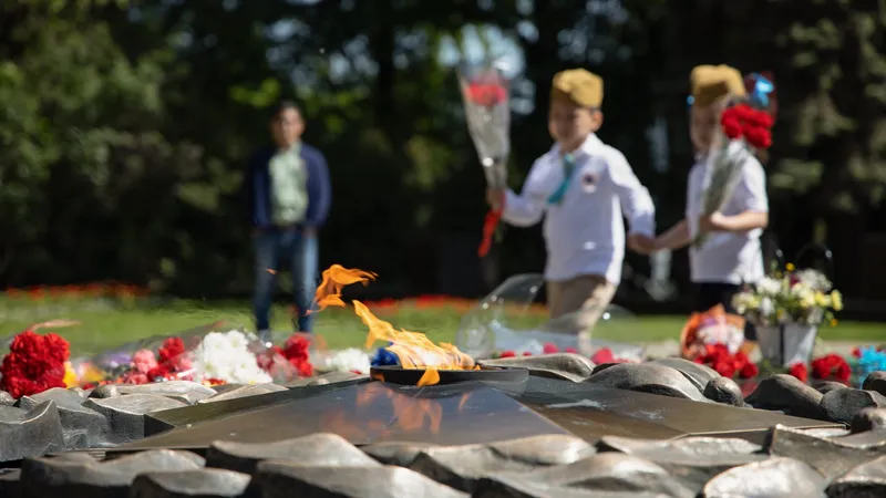 Қазақстан Жеңістің 80 жылдығына арналған ресми логотипті таныстырды