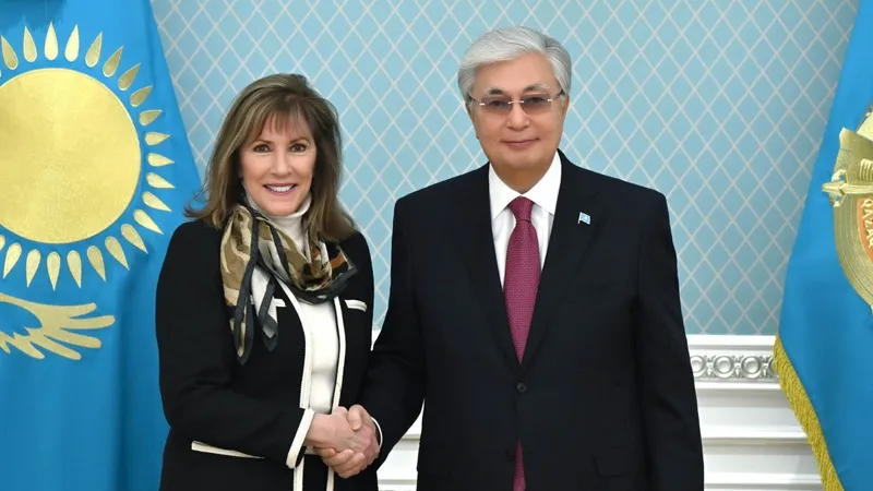 Мемлекет басшысы Халықаралық сот әкімшілігі қауымдастығының президентін қабылдады