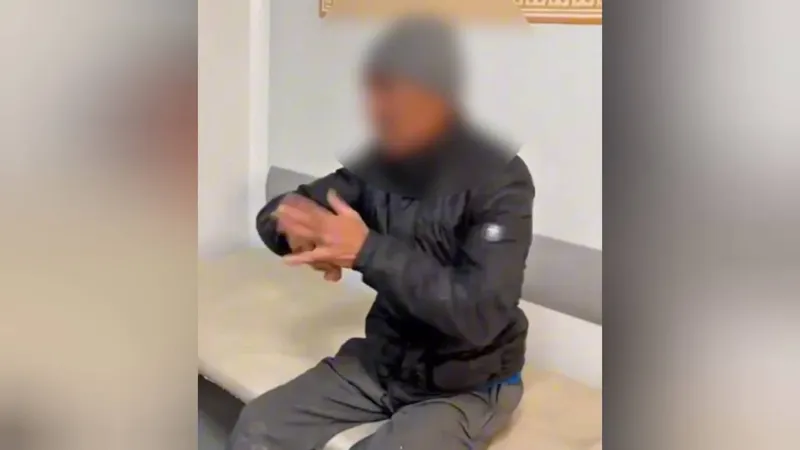 Аягөзде ер адам полицейлерді қорлағаны үшін жазаланды