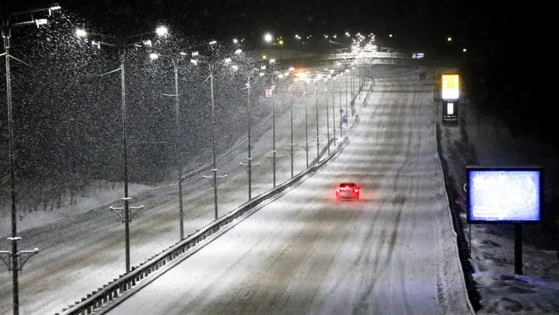 Қазақстанның бір өңірінде ауа райына байланысты көлік қозғалысы шектелді