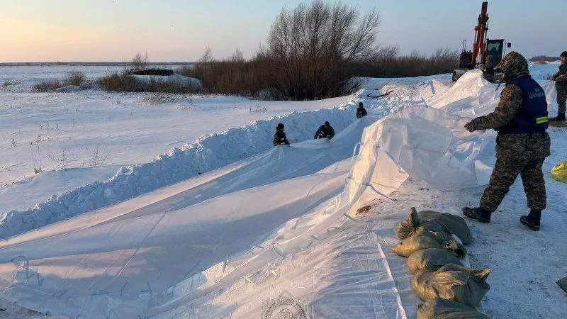 СҚО-да Есіл өзенінің тасу ықтималдылығына байланысты шаралар қабылдануда