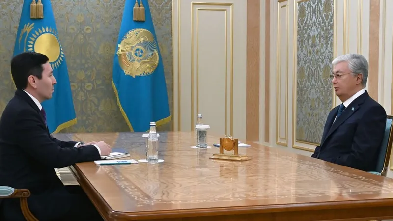 Тоқаев "Самұрық-Қазына" АҚ-тың басқарма төрағасы Нұрлан Жақыповты қабылдады