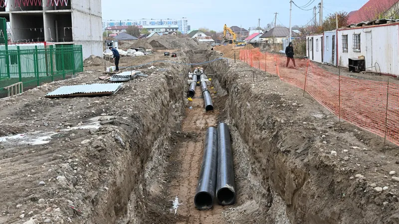 Алматыда Сұлусай, және Мұзтау шағын аудандары жыл соңына дейін сумен қамтамасыз етіледі
