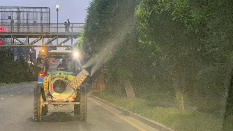 Алматыда жасыл желектерге биологиялық өңдеу жүргізіледі