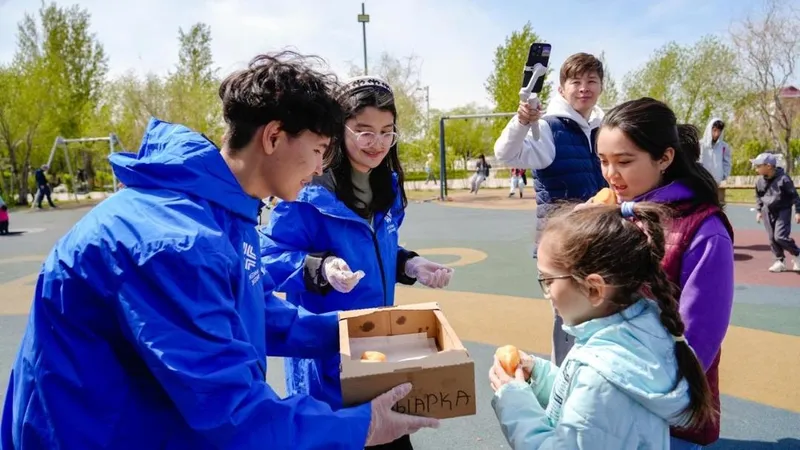 Астанада Бірлік күніне орай ерекше акция өтті