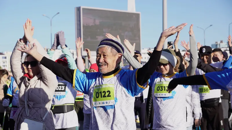 Астанада "Бірлік жүгірісі-2025" республикалық шарасы қалай өтті - фоторепортаж